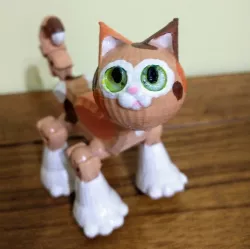 Klicket Kat - poseable cat figurine toy