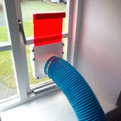 Laser Extractor Window Mount