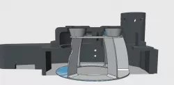 Light Holder for 3D Printed Ghostbusters props proton pack