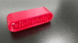 Logo Nintendo en 3 Piezas - Nintendo logo in three pieces