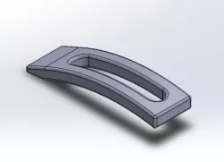 Low Profile CNC Item Clamp