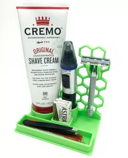 Men's bathroom organizer
