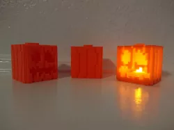 Minecraft-Themed Pumpkin and Jack-o-Lanterns