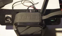 Mini dashboard for vintage FIAT 500