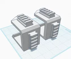 MMS 2" Desk Mount Partition