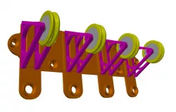 Mosaic Palette Filament Roller Guide (any angle)