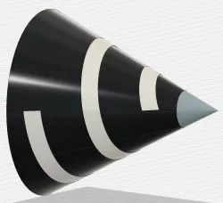 Multi-Material Spinner Cone