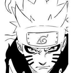 Naruto stencil