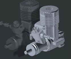 O.S.25 RC Engine