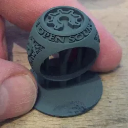 OPEN SOURCE HARDWARE RING - SUPPORTED