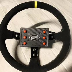 Oval Button Box Sim Racing