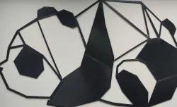 Panda origami 