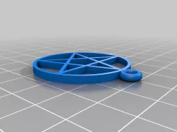 Pentagram Earring