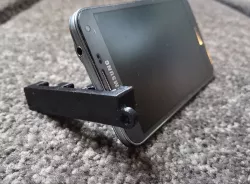 Phone holder for keyring