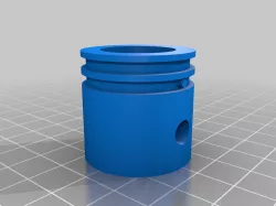Piston cylinder with Crank and Piston Rings