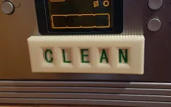 print-in-place dishwasher sign clean/dirty