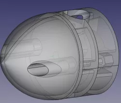 Propeller hub for D3536 motor