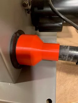 Ryobi Bandsaw to Shop Vac Adaptor