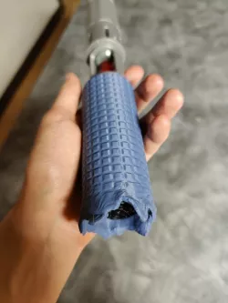 Savi's Workshop Lightsaber Custom Scrap Fallen Sleeve + Pommel
