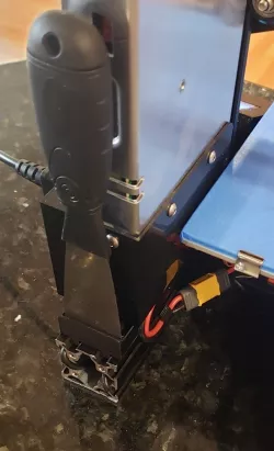 Scraper Holder Remix for Horizontal Rails