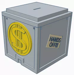 Scrooge McDuck money bin piggybank