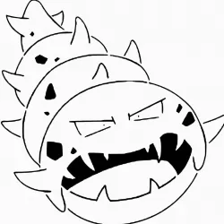 Shellder stencil