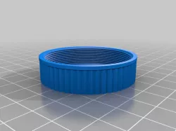 Simple M42 screw mount back cap