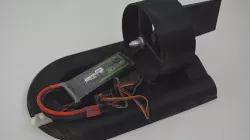 Single Motor RC Hovercraft