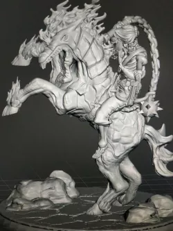 Skeleton Horseman