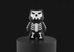 Skeleton Spooky Fella