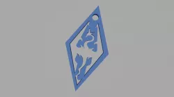 Skyrim Keychain (The Elder Scrolls V)
