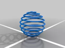 Sphere Spring (Spherical Spiral)