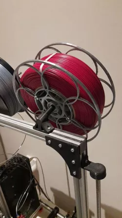Spool with 608zz bearings for cardboard spools