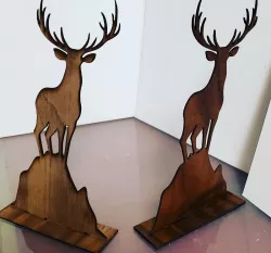 Standup Venison Cutout