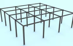 Steel Metal I-Beams