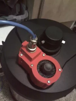 Steppermotor driven telescope focuser
