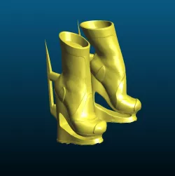 Sunny's Sci-Fi boots - futuristic women shoes - Remix
