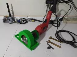Suporte e Proteção Serra Circular para Furadeira