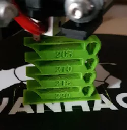 Temperature Tower for Delta printer