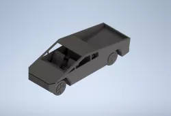 Tesla Cybertruck fun model / Тесла Кибертрак игрушечная модель