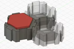 Test Print Hex Block