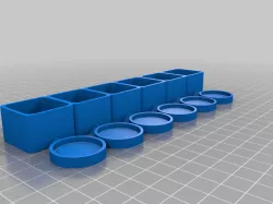 Testors paint Jar Holder and Cap Caddy