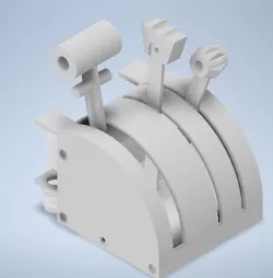 Throttle Quadrant for Flight Simulator
