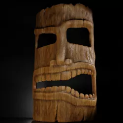 Tiki mask