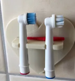 Toothbrush holder for Braun Oral-B brush heads / Halter für Braun Oral-b Zahnbürtenköpfe