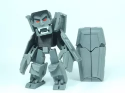 Transformable Dracula for Halloween