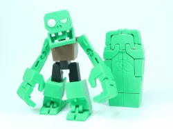 Transformable Zombieman for Halloween