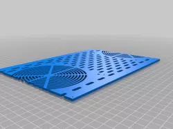 Tronxy X5S Electronic case with cooling fans support