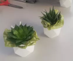 Vaso poligonale -  polygonal vase 
