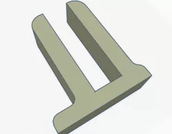 Vertical Laptop Stand (22mm wide space) - fits Lenovo T460